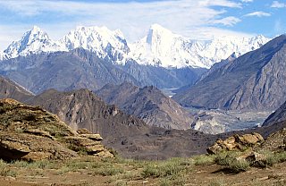 1998 - Ausblick von Duiker in Pakistan - Nord-Pakistan: Landschaft