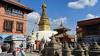 Swayambunath Stupa - Kathmandu-Tal: Sehensw&uuml;rdigkeiten