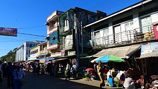 Das Marktviertel von Sittwe - West-Myanmar: Land und Leute