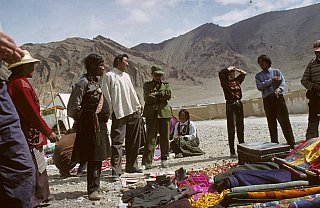 1998 - Tibeter in Dahongluitan - West-Tibet: Land und Leute