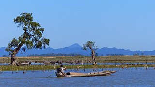 Leben entlang des Kaladan-Flusses - West-Myanmar: Land und Leute