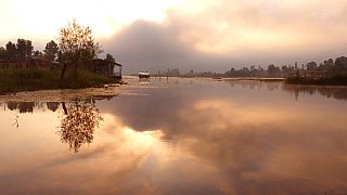 Dal-See im indischen Kashmir - Jammu & Kashmir: Landschaft