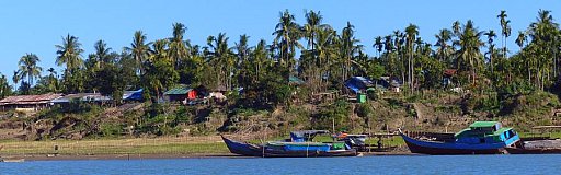 D&ouml;rfer entlang des Lay Myo Flusses - West-Myanmar: Land und Leute