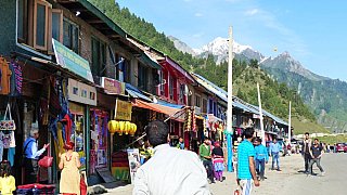 Das alte Sonamarg entlang des Highway No. 1, dem Srinagar-Leh-Highway - Jammu & Kashmir: Landschaft