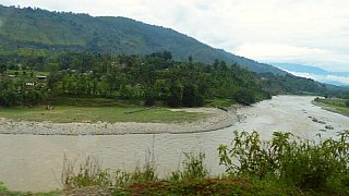 2015 - Entlang des Trisuli-Flusses nach Fikuri - Helambu-Langtang: Landschaft