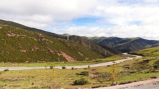 Richtung Lao Shan La Pass - S&uuml;d-Ost-Tibet: Landschaft