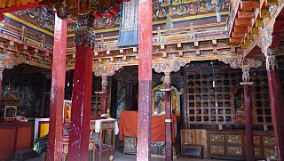 Gebetsraum im Karsha Kloster - Zanskar: Sehensw&uuml;rdigkeiten