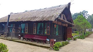 Restaurant im Oasis Eco Resort in Kamphelet - West-Myanmar: Essen & Schlafen