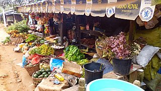 Bazar in Kampalet in den Chin-Bergen - West-Myanmar: Land und Leute