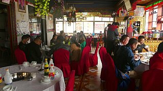 Tibetisches Restaurant - S&uuml;d-Ost-Tibet: Essen & Schlafen