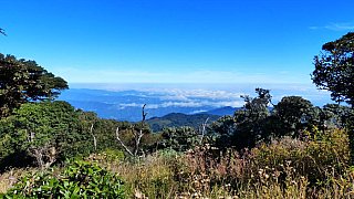 Blick vom Mt. Victoria in Richtung Osten - West-Myanmar: Landschaft