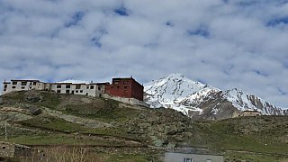 Rangdum Kloster &uuml;ber dem Rangdum-Tal - Zanskar: Sehensw&uuml;rdigkeiten