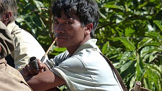 Chin-Mann mit Pfeife - West-Myanmar: Land und Leute