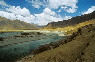 2006 - Kyichu-Flusstal  - Zentral-Tibet: Landschaft