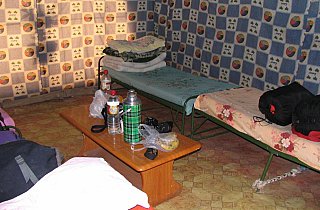 2006 - Zeltunterkunft am Namtso - Zentral-Tibet: Essen & Schlafen
