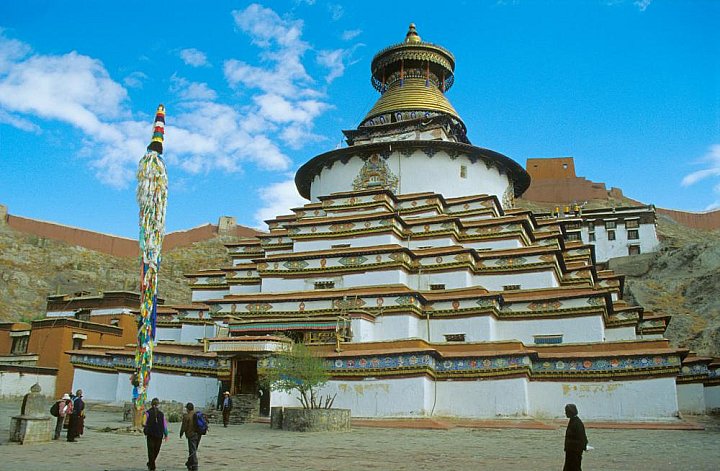 2006 - Kumbum Chorten in Gyantse - Zentral-Tibet: Sehensw&uuml;rdigkeiten