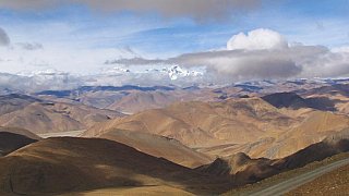 Blick &uuml;ber den Himalaya 2006 - Zentral-Tibet: Landschaft