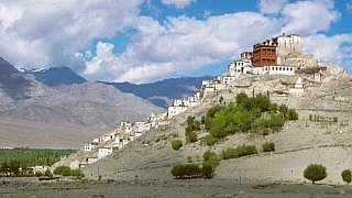 Tikse Kloster in Ladakh Indien - Ladakh: Sehensw&uuml;rdigkeiten