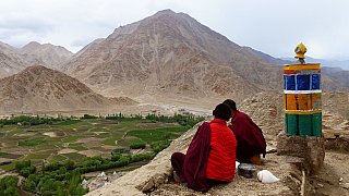 Novizen im Chemdey Kloster - Ladakh: Land-und-Leute