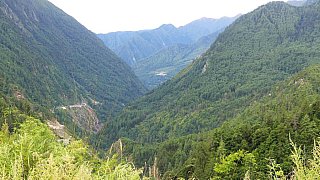 Trisuli-Tal bei Kyirong - Zentral-Tibet: Landschaft