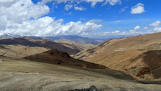 Hinunter vom Taglang La Pass - Ladakh: Landschaft