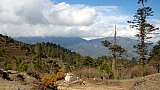 Blick &uuml;ber das Paro-Tal - Paro - Haa: Landschaft