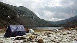Zeltcamp am See auf dem Druk Path Trek - Paro - Haa: Landschaft