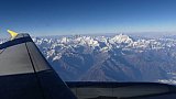 Flug von Kathmandu nach Paro entlang des Himalaya - Paro - Haa: Landschaft