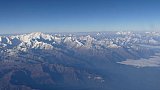 Flug entlang des Himalaya von Kathmandu nach Paro - Paro - Haa: Landschaft