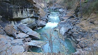 Der Brennende See - Mebartsho - Zentral-Bhutan: Sehensw&uuml;rdigkeiten