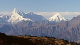 Blick auf den Jomolhari - Paro - Haa: Landschaft