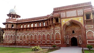 Jahangir Palast im Agra Fort - Uttar Pradesh: Sehensw&uuml;rdigkeiten