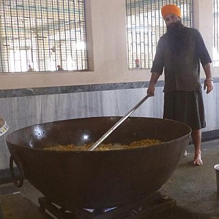 Sikh Tempel Gurudwara Guru Ka Tal in Agra - Uttar Pradesh: Land-und-Leute