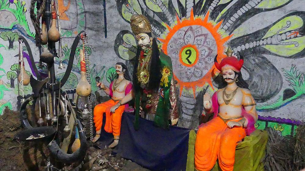 Baiga-Tempel in Bhoramdeo - Chhattisgarh: Land-und-Leute