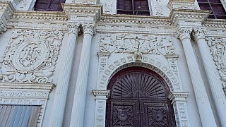 Fassade der St. John's Kirche - Gujarat - Sehensw&uuml;rdigkeiten