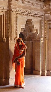 Herrscher-Gemach im Mansing Palace - Madhya-Pradesh: Sehensw&uuml;rdigkeiten