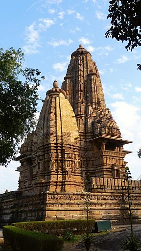 Tempel der westlichen Tempelgruppe - Madhya-Pradesh: Sehensw&uuml;rdigkeiten