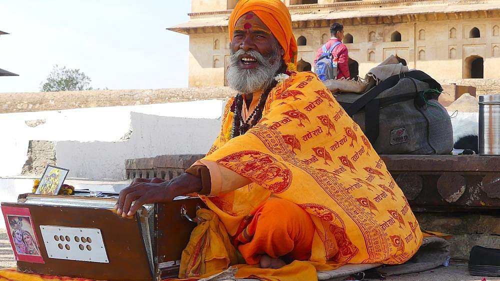 Wandermusiker in Orcha - Madhya-Pradesh: Land und Leute