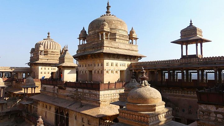Jahangir Mahal Palast in Orcha - Madhya-Pradesh: Sehensw&uuml;rdigkeiten