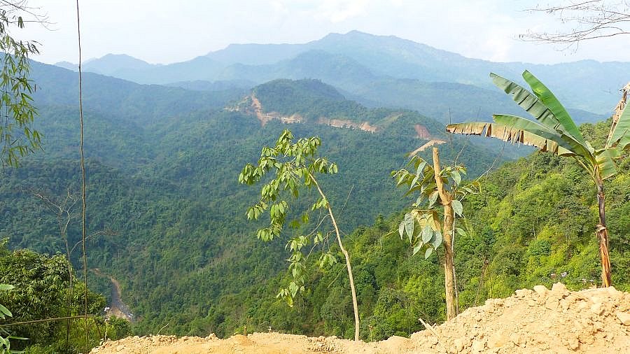 Waldlandschaft in Arunachal Pradesh - Indien-Nordosten-Landschaft