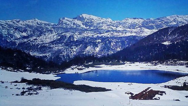 Sele-La-See am Sele La Pass - Indien-Nordosten-Landschaft