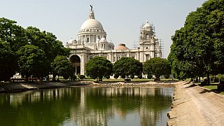 Victoria Memorial in Calcutta - West-Bengalen: Sehensw&uuml;rdigkeiten