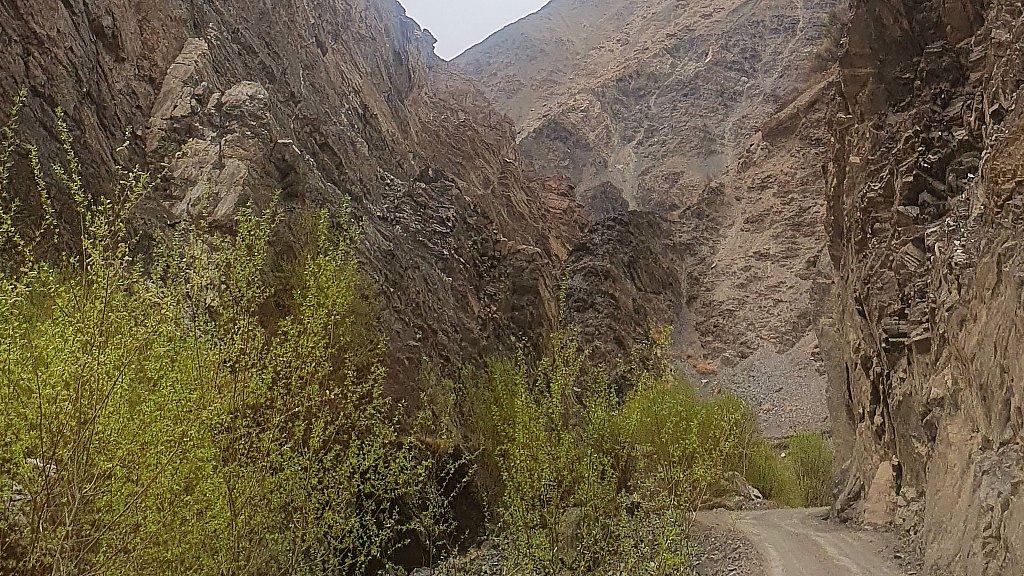 Fahrt nach Mangyu - Ladakh: Landschaft