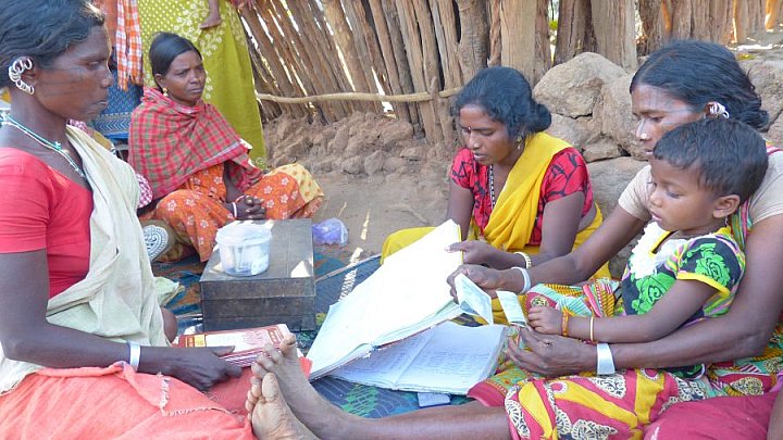 Desia Kondh-Frauen in Pushangia - Chhattisgarh: Land-und-Leute
