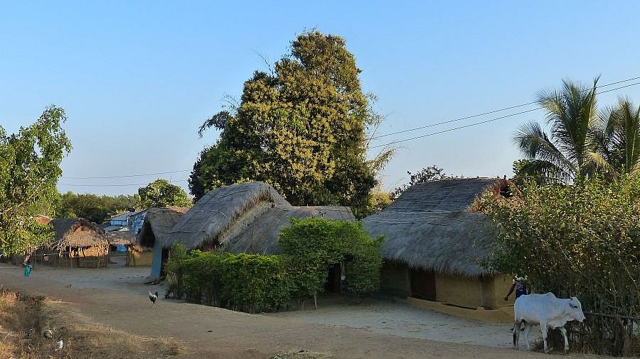Stammesdorf Bahirpada bei Jeypore - Chhattisgarh: Land-und-Leute