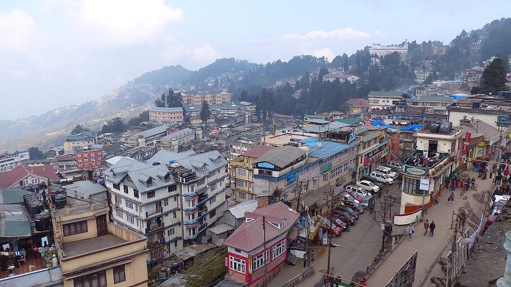 Ausblick auf Darjeeling - West-Bengalen: Sehensw&uuml;rdigkeiten