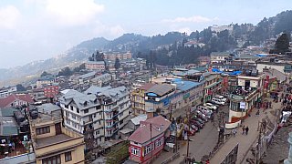Ausblick auf Darjeeling - West-Bengalen: Sehensw&uuml;rdigkeiten