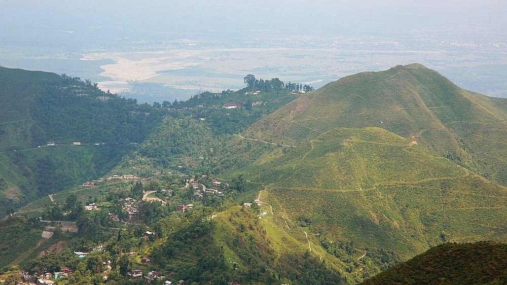 Fahrt von Siliguri nach Darjeeling - West-Bengalen: Landschaft