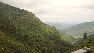Fahrt von Siliguri nach Darjeeling - West-Bengalen: Landschaft
