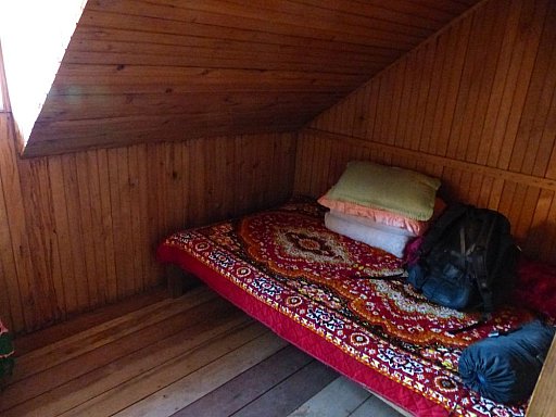 Zimmer in der Chewang Trekking Lodge in Kali Pokhari - West-Bengalen: Essen & Schlafen